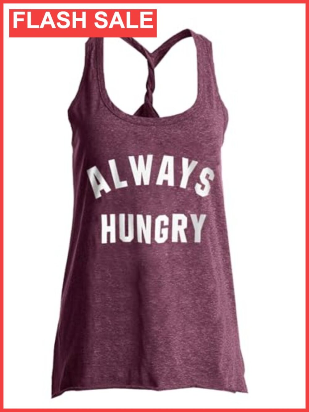 Womens Workout Tank Top Racerback Twist Back Sleeveless Cotton Spandex Yoga Gym